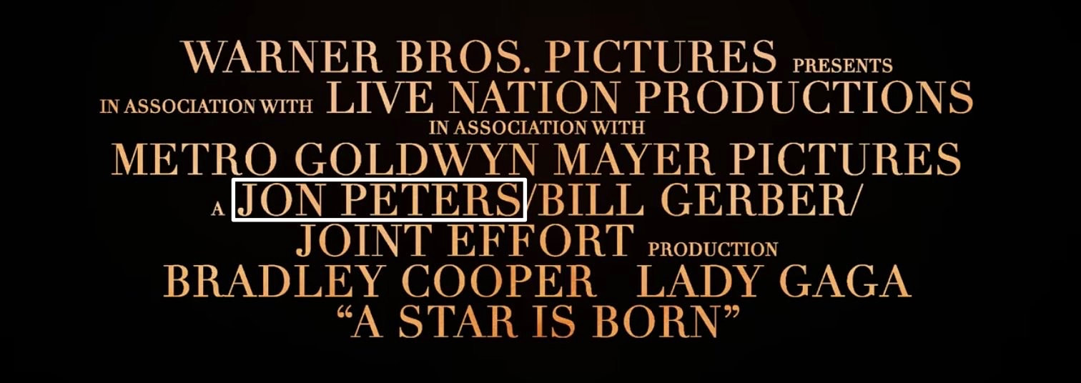 A Star Is Born Credits