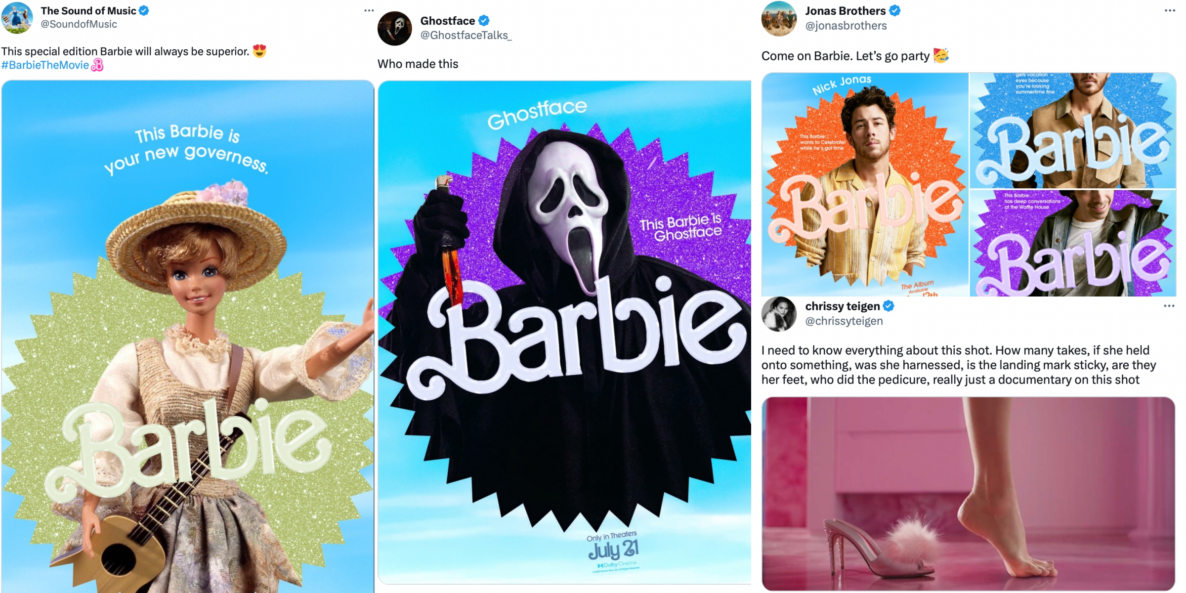Barbie Social Media
