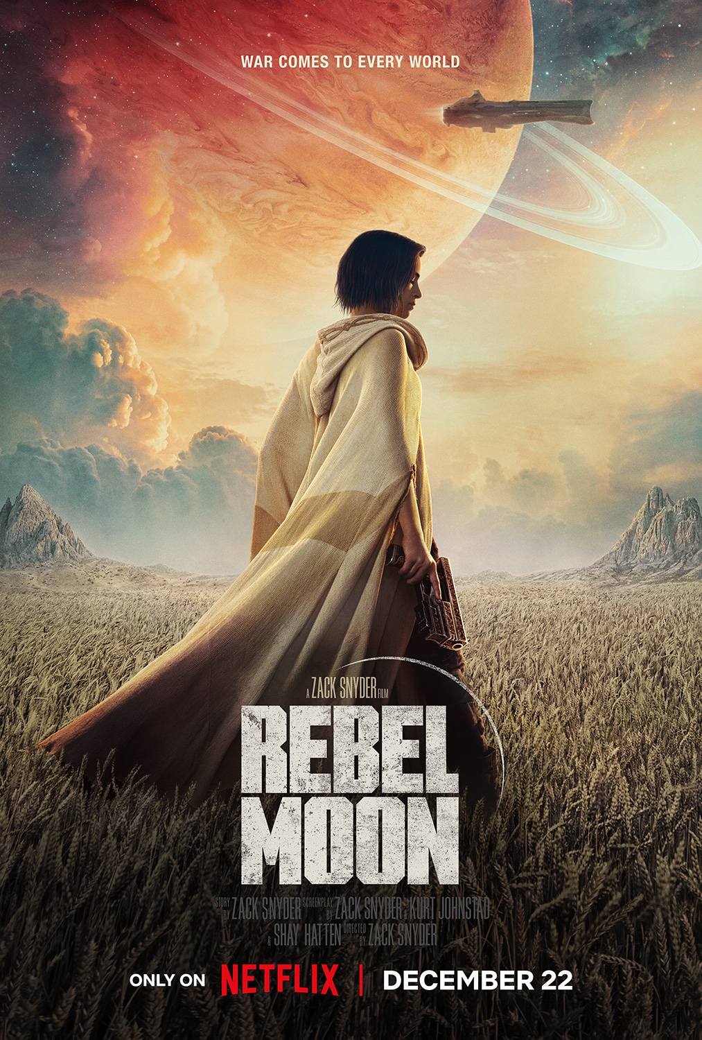 Zach Snyder's Rebel Moon Trailer Released by Netflix