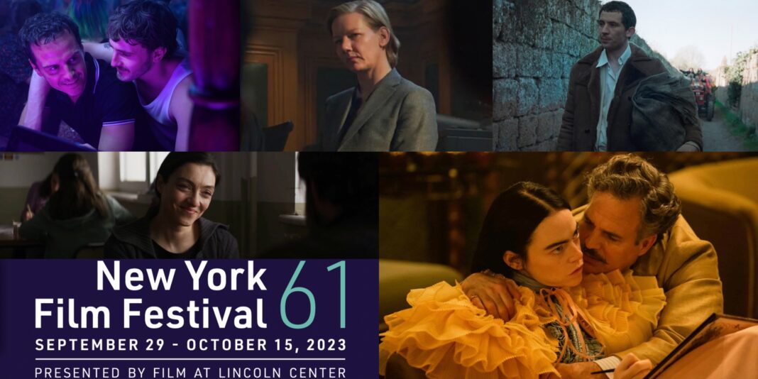 The 2023 New York Film Festival (NYFF) Main Slate Lineup